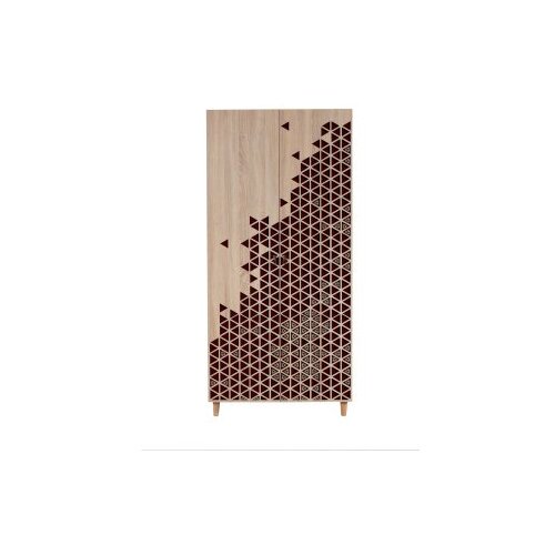Hanah home Ormar Stil 90x192x52cm Hrast Slike
