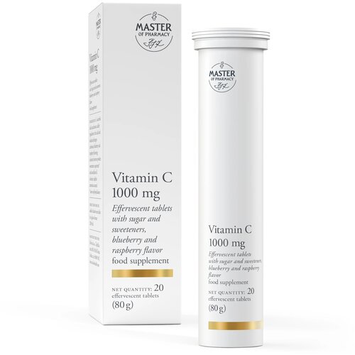 MEV FELLER master of pharmacy vitamin c 1000mg 20šum. – imunitet i smanjenje umora Slike