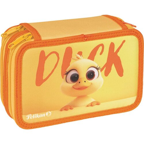 Pelikan pernica Happy Animals 3 zip s priborom - dezen 6 (patka) Slike