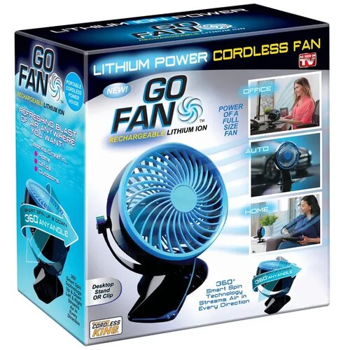  go fan mini ventilator sa punjivom baterijom Cene