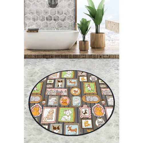  Callatte circle djt 160 multicolor bathmat Cene