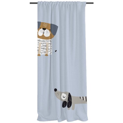 Butter Kings dječji zastor 250x110 cm woof woof - butter kings Slike