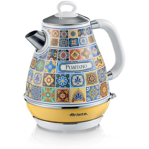 Ariete 2869/0P električno kuhalo za vodu 1,7 L 2200 W Vi&amp;scaron;ebojno, Žuto Slike