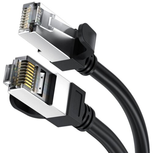 INF Gigabit Cat6 Ethernet kabel iz čistega bakra z dvojnim &scaron;čitom - črn, RJ45, 1000Mbps, 250MHz, preizku&scaron;eno z FLUKE 10 m, (5000278540) Cene