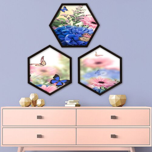 Wallity uramljena slika 6GEN524287114, 35x35 cm, 3 dela Cene