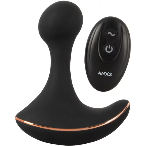 Anos RC Prostate Massager with Vibration Black