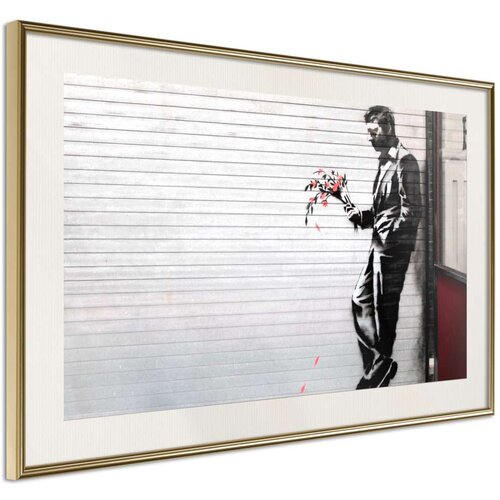  Poster - Banksy: Waiting in Vain 60x40 Slike