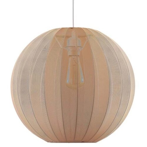  Luster na sajli SENSAI 1xE27/20W/230V prečnik 40 cm bež Slike