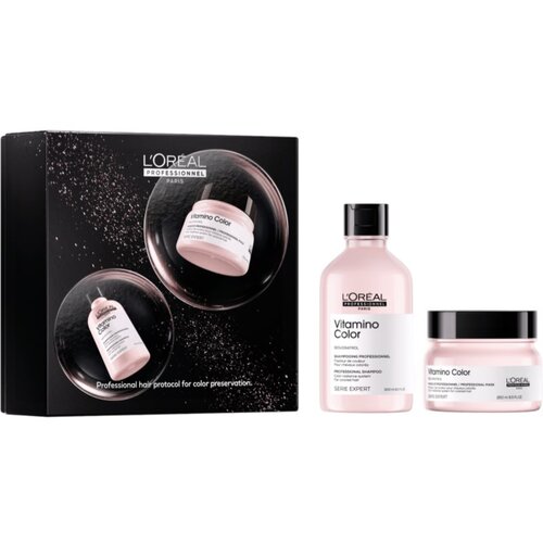 L&amp;acute;Or&amp;eacute;al Paris Serie Expert Vitamino Color poklon set za obojenu kosu Slike