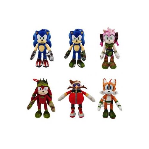 Sonic Clip on pli&amp;scaron;ana figura asst Slike