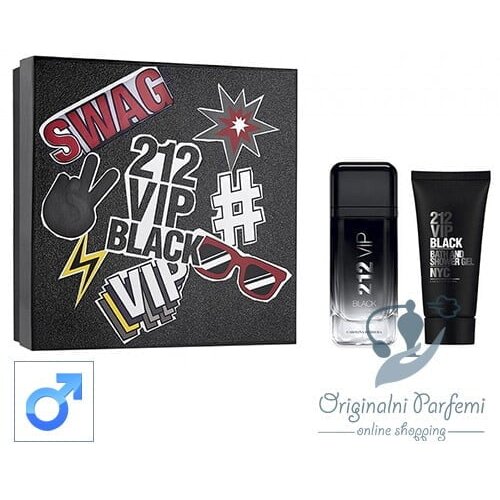 Carolina Herrera muški  212 Vip Men Black Set Cene