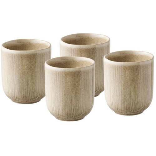 House Nordic Bež &amp;scaron;alice u setu 4 kom glinene 360 ml Viola &amp;ndash; Slike