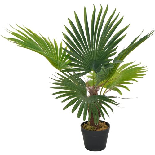  Umjetna palma s posudom zelena 70 cm Slike