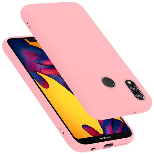 Cadorabo Ohi&scaron;je, združljiv s Huawei v tekoči roza barvi - za&scaron;čitni pokrov iz fleksibilnega silikona TPU, (20589275) Cene