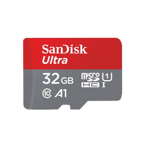 Sandisk SDHC 32GB ultra mic.120MB/s A1 class10 UHS-I +adapter Slike