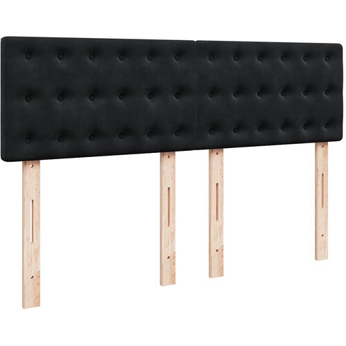  Ottoman krevet s madracem crni 140x200 cm bar&amp;scaron;un Slike