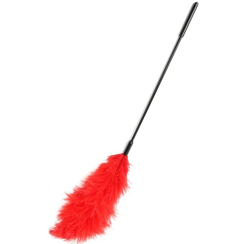 Hidden Desire Extreme Double Feather Tickler Red Slike