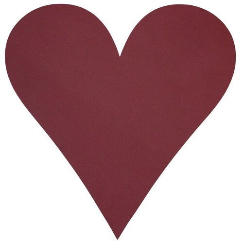 LIND DNA Pogrinjek iz eko usnja 30x30 cm Heart Nupo &amp;ndash; Slike