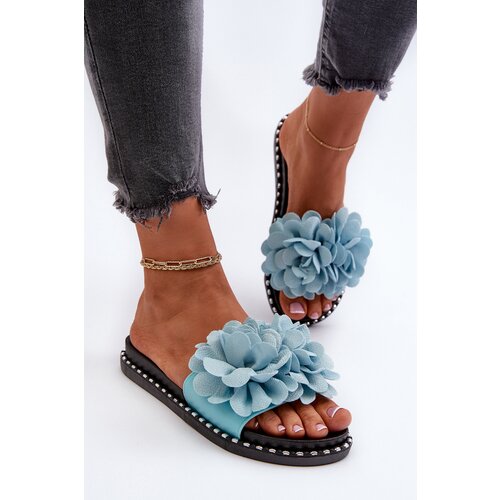 Boto FK1 Women's Sandals Decorated with Flowers Black Cellanen Cijene