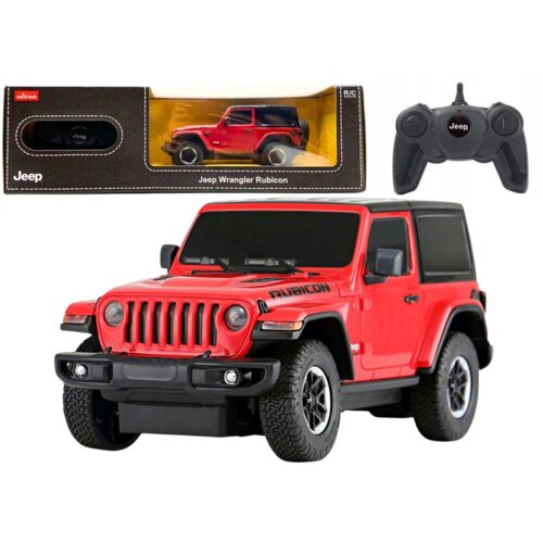  Licencirani auto na daljinsko upravljanje JEEP Wrangler JL Rubicon 1:24 – crveni Cene