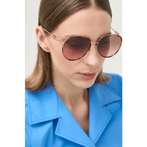 Michael Kors Sunčane naočale za žene, boja: smeđa