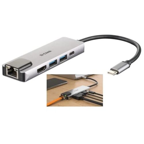 D-Link / DLink D-Link DUB-M520, 5-in-1 USB-C Hub sa HDMI/Ethernet i napajanjem Cijene