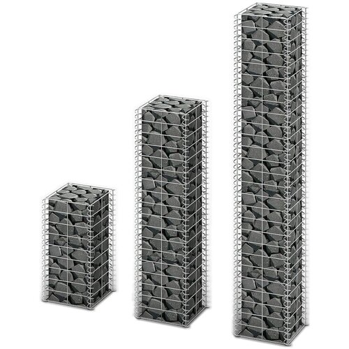 vidaXL Gabion 3 kosi pocinkana žica, (20821968) Cene