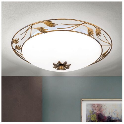 Orion dl 7-509/50 - plafonsko svetlo fleur 3xE27/60W/230V prečnik 50 cm bronza Cene