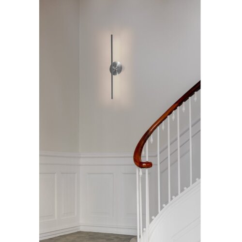 UMAGE Metalna LED zidna lampa s mogućnosti zatamnjivanja u srebrnoj boji Omni Wall &amp;ndash; Slike