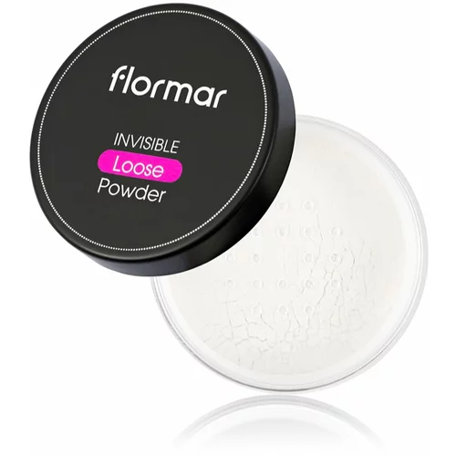 Flormar Loose Powder Invisible transparentni puder v prahu odtenek Silver Sand 18 g
