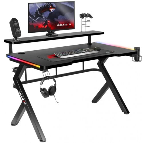 Olimp Sport Huzaro Gaming Sto Hero 5 RGB Crni Cene