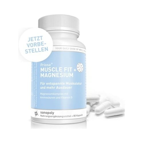 SANOPOLY Priosa&amp;reg;MUSCLE FIT + MAGNESIUM Slike