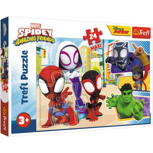 Puzzle 24pcs Maxi Spidey and Friends Trefl 14348 Cijene