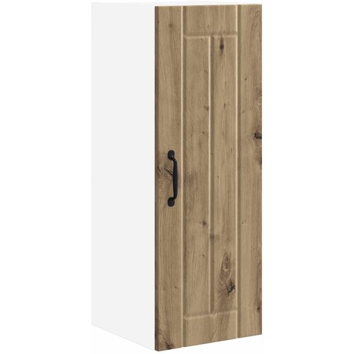 Ormar za Zid Lucca 2 pcs Hrast artisan 30 x 31 x 80 cm Slike