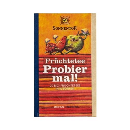 Sonnentor Bio sadni čaj "Poskusite!" Cene