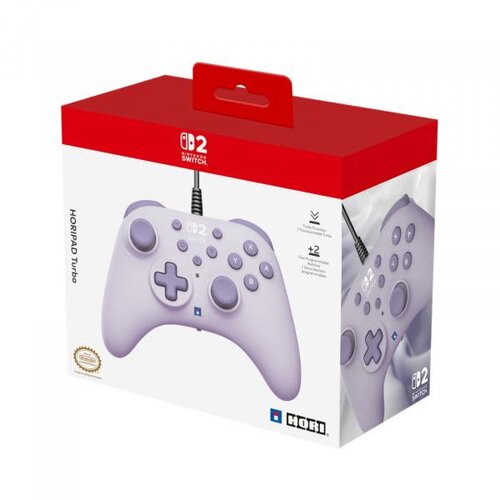 Hori pad Turbo žični kontroler vijolične barve za Nintendo Switch 2 Cene
