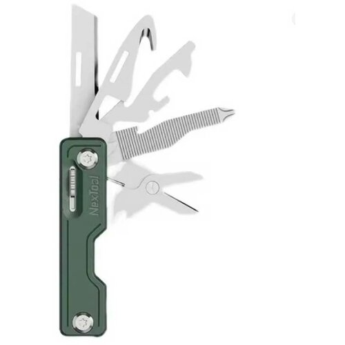 Nextool NE20098 10-in-1 multi-tool knife, green Slike