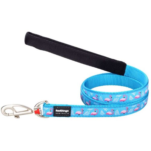 Povodac za pse Red Dingo STYLE FLAMINGO Turkizno 15mm x 120 cm Cijene