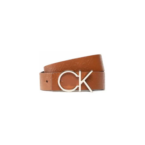 Calvin Klein Ženski pas Re-Lock Ck Rev Belt 30mm K60K610156 Rjava