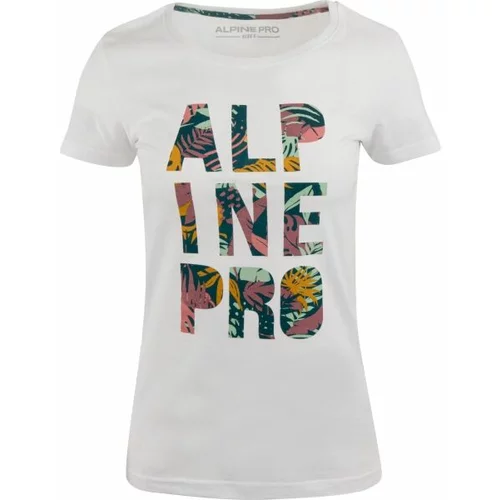 Alpine pro EFECTA Ženska majica, bijela, veličina