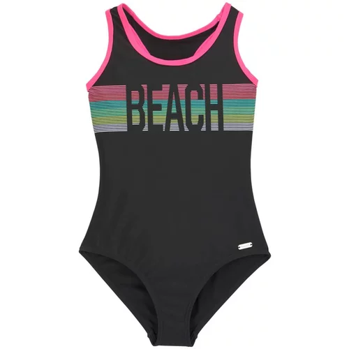 Bench Jednodijelni kupaći kostim tirkiz / neonsko žuta / menta / pastelno ljubičasta / roza / crna