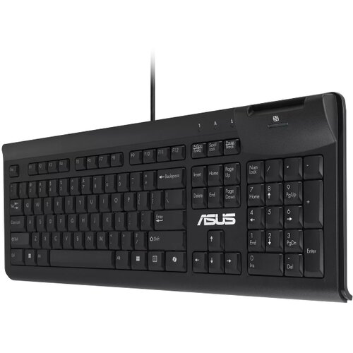 Asus KU100 Smart Card US USB žična tipkovnica, (22117016) Slike