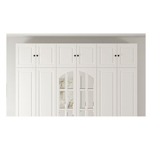 Hanah home Ormar Rb-185-16, 210x240x52 cm, Bijeli Slike