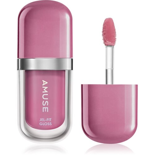 AMUSE Jel-Fit Gloss vlažilni sijaj za ustnice z učinkom povečanja odtenek 04 Bare Girl 3.8 g Slike