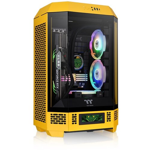 Thermaltake The Tower 300 Bumblebee Yellow, mATXMicro Tower Case Slike