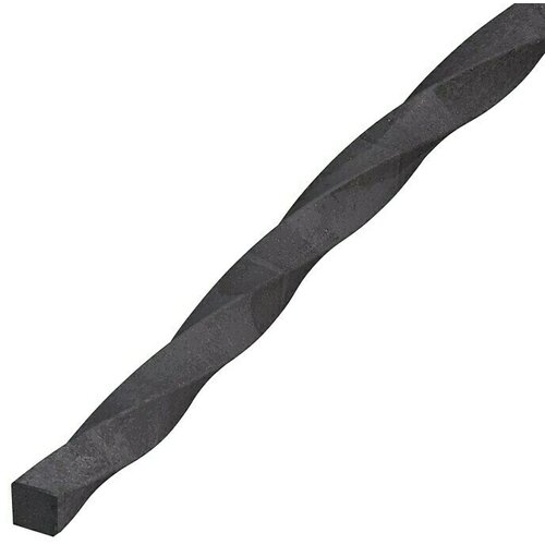 KANTOFLEX Kvadratni profil (1.000 x 10 x 10 mm, Čelik, Čelik sive boje, Zakrivljeno) Slike