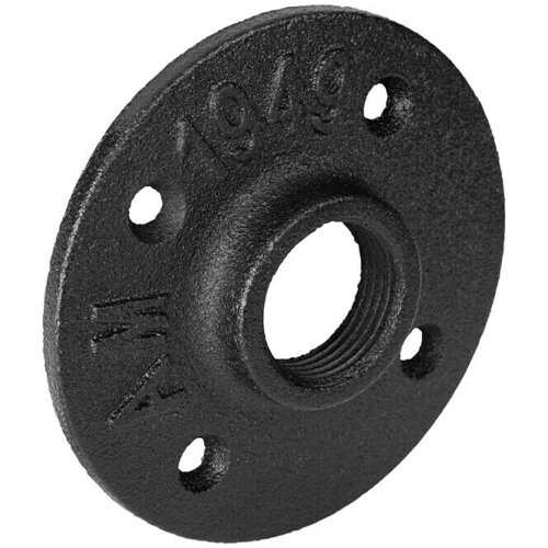 WALTECO Rusticline Zidna spojnica za rukohvat (Promjer: 85 mm, Čelik, Crne boje) Cijene