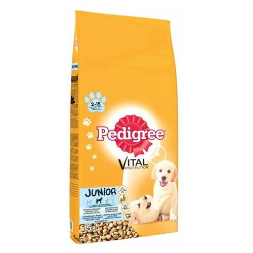 Mars Pet Care pedigree hrana za pse junior medium, vital protection piletina 15kg Cene