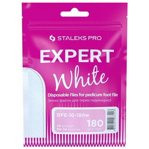  Turpija za pedikuru Staleks Ekspert Samoljepljiva White 180# – 30 kom Cijene