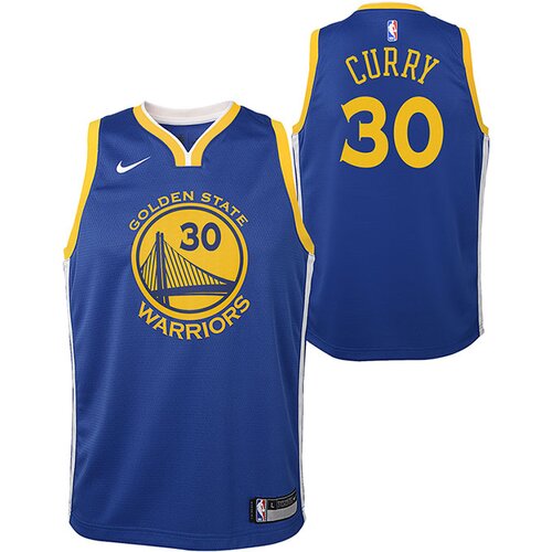 Nike Stephen Curry 30 Golden State Warriors Swingman Icon dječji dres Slike